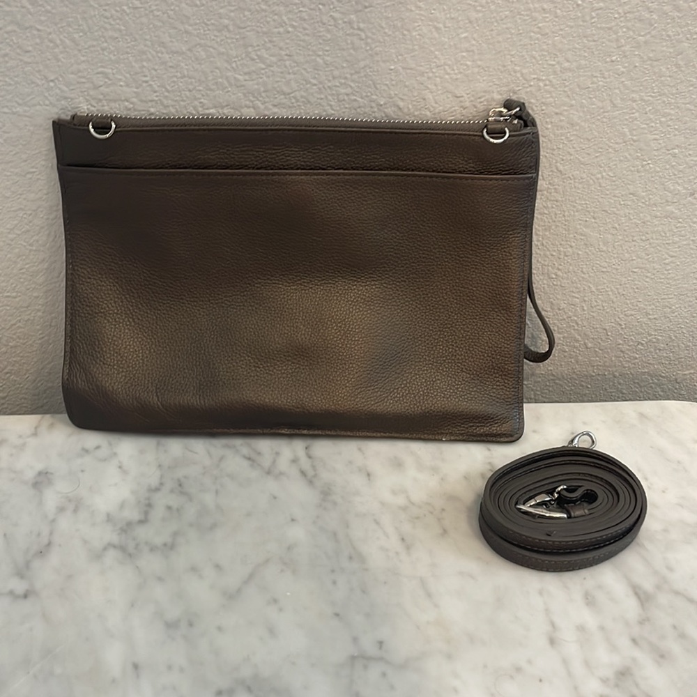 Brighton clutch with crossbody strap - Picture 2 of 6